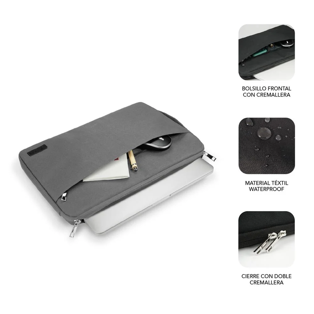 Mala para Port&aacute;til Subblim Sub-Ls-0ps0002 Cinzento 14" 