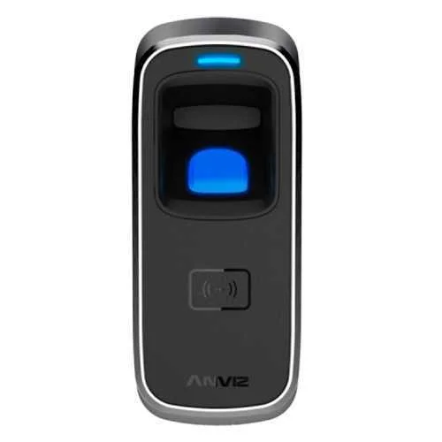 Leitor Biom&eacute;trico Aut&oacute;nomo Anviz - Impress&otilde;es Dig.