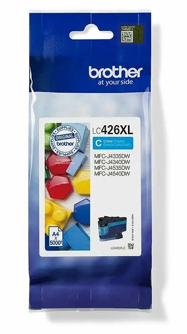 Brother Ink Cart. Lc-426xlc For Mfc-J4340dw, -J4540dw, -J4540dwxl High Capacity Cyan Lc426xlc