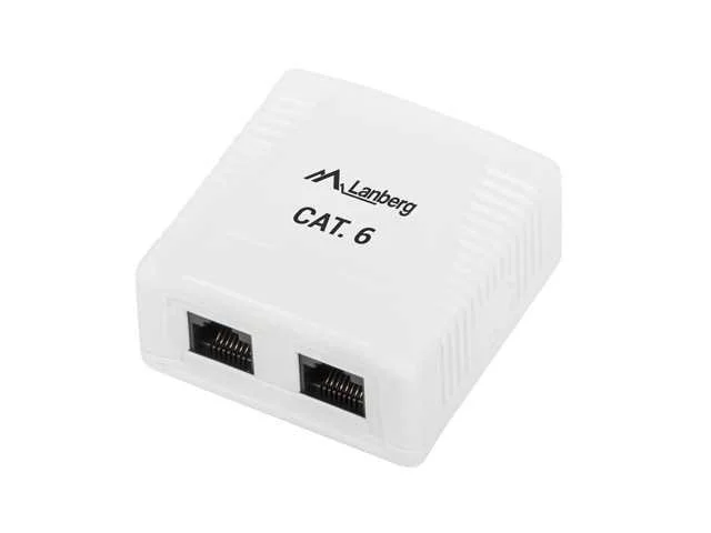 Conector Rj45 Categoria 6 Utp Lanberg Ou6-0002-W