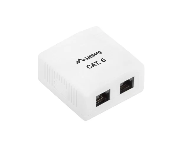 Conector Rj45 Categoria 6 Utp Lanberg Ou6-0002-W