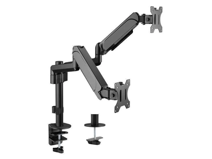 Equip Tischhalterung 17"-32"/ 2tft Je 9kg 360&deg; Gasfeder   Sw