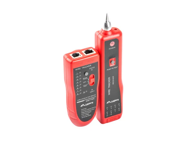 Testador de Cabos de Rede Profissional (Rj11/Rj12/Rj45) - Lanberg