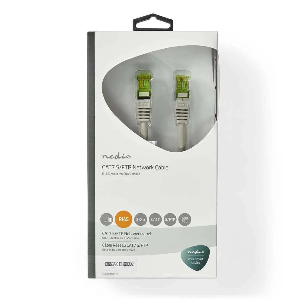 Cabo de Rede Nedis Rj45 Cat  S/Ftp 5m