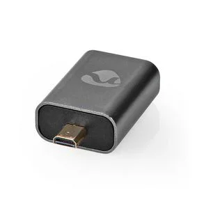 Conector Hdmi  Macho / Micro Hdmi Sa&iacute;da Hdmi F&ecirc;mea