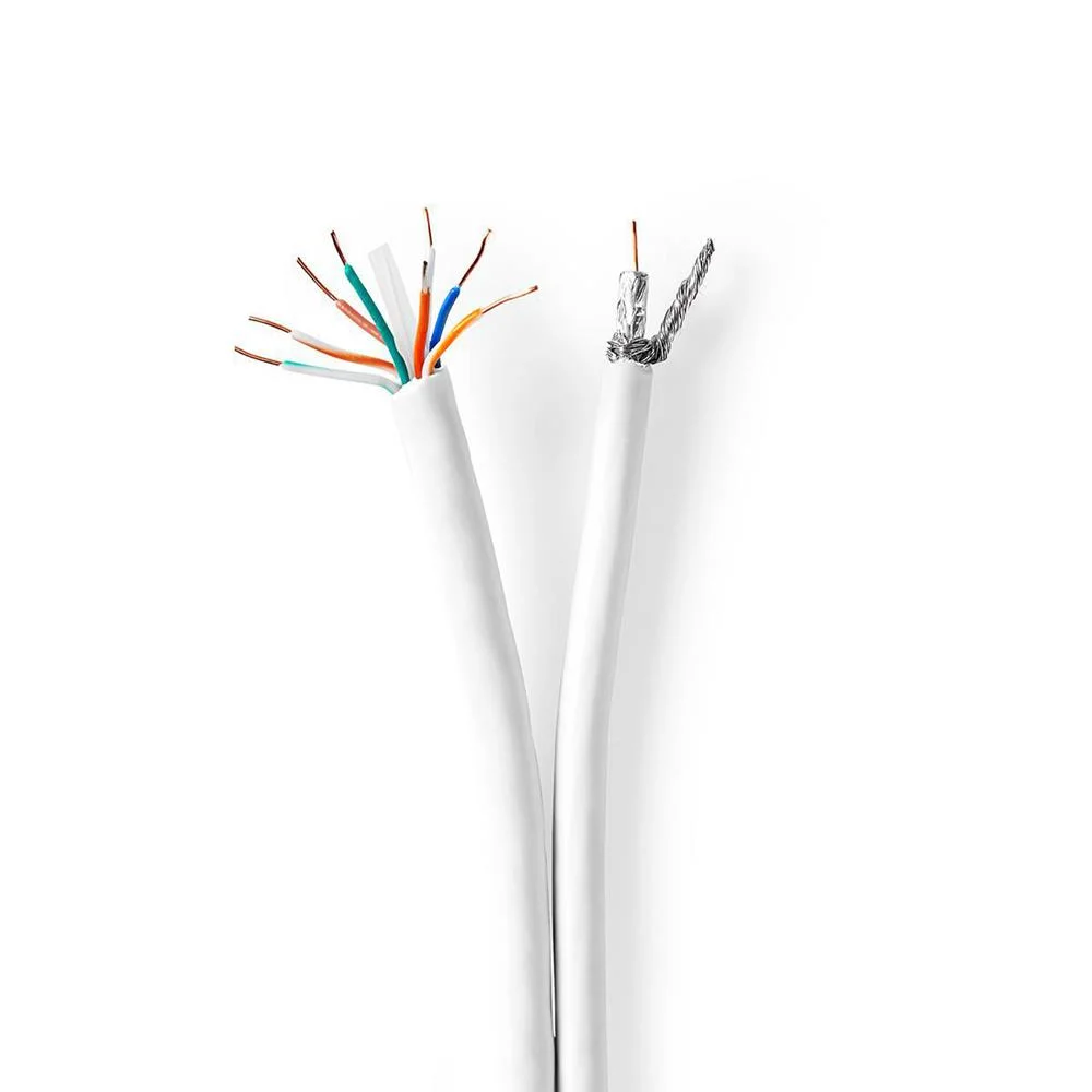 Cable Coaxial/Cat6 Combinado | 25,0 M