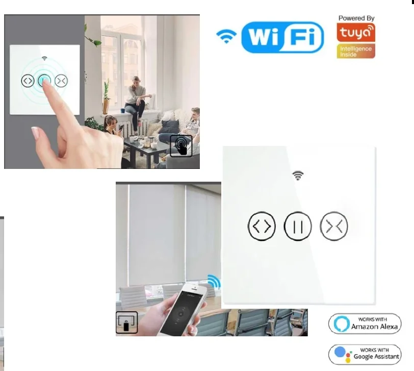 Interruptor Wifi Para Persianas/ Estores
