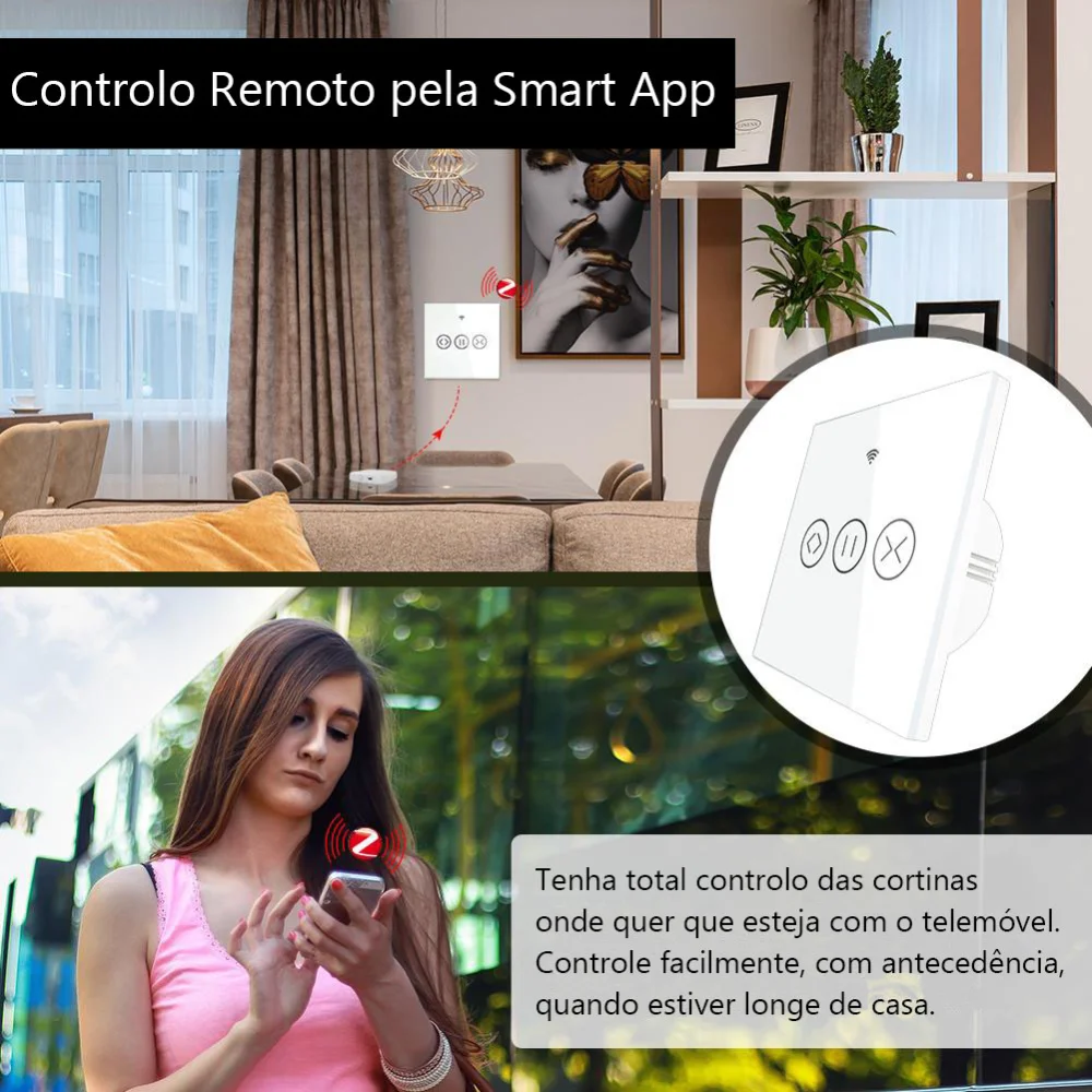 Interruptor Wifi Para Persianas/ Estores
