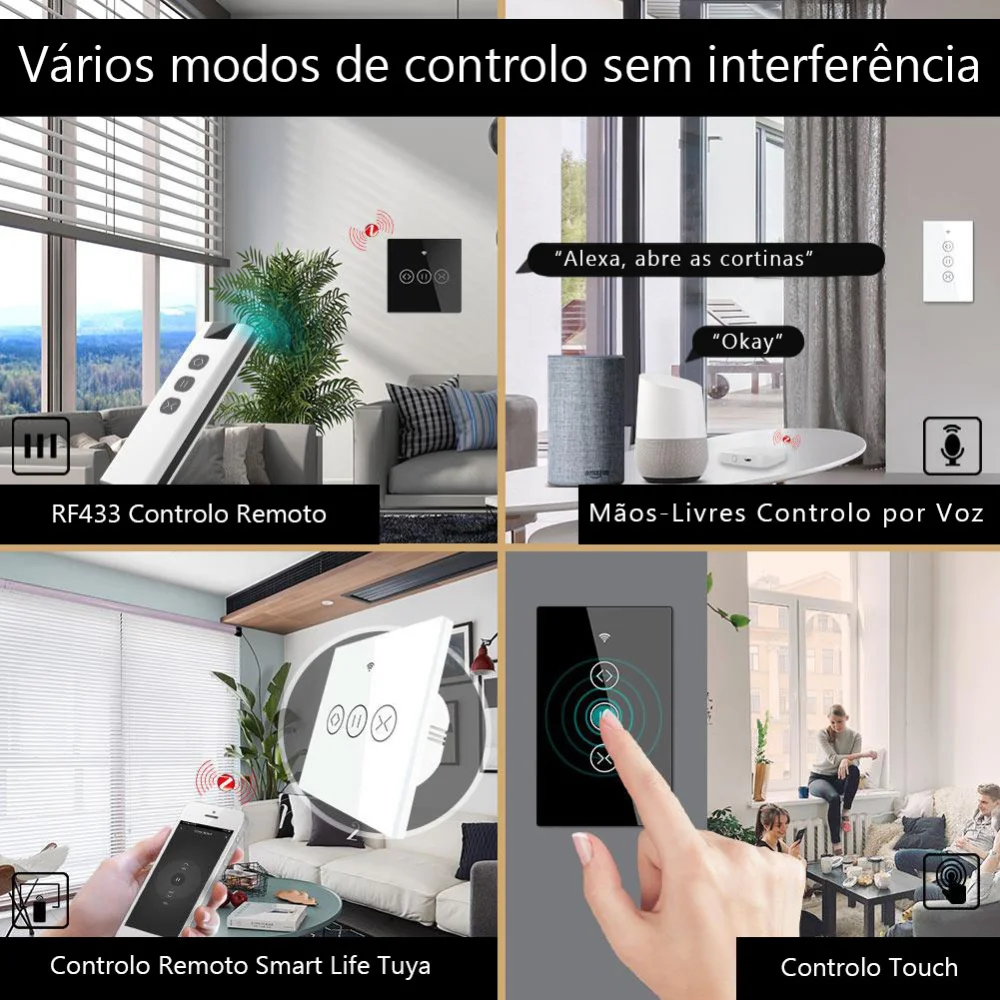 Interruptor Wifi Para Persianas/ Estores