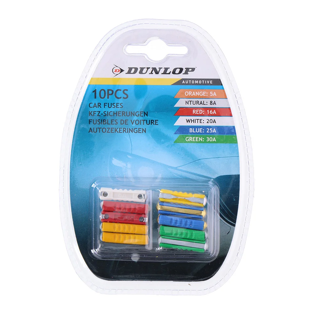 Set de 10 Fus&iacute;veis Variados para Carro Dunlop