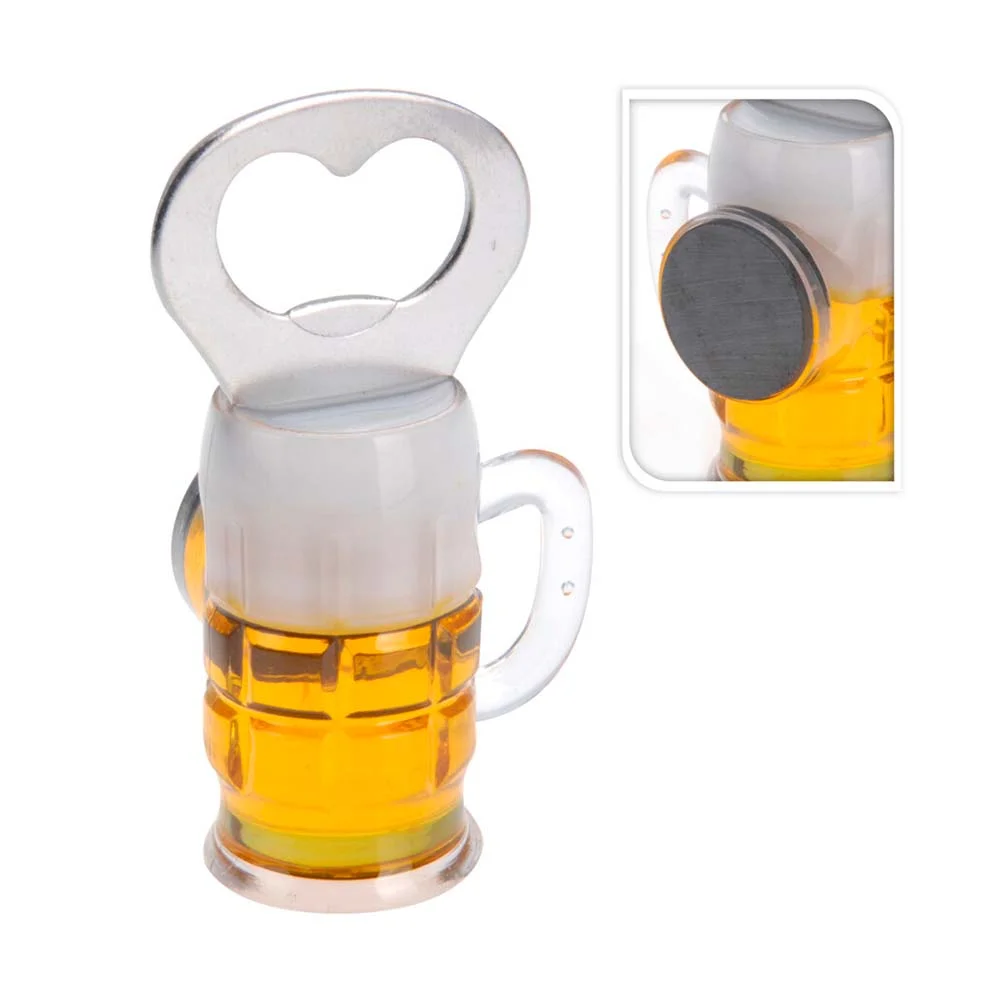 Tira Capsulas com Iman e Forma de Jarro de Cerveja