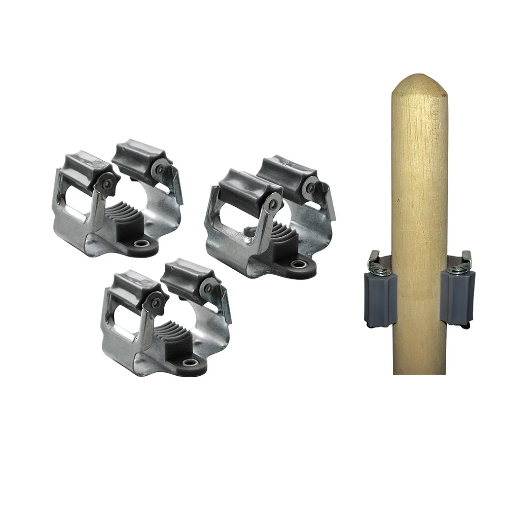 Set de 3 Suportes para Vassoura