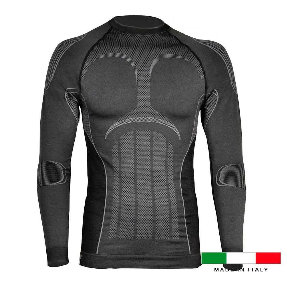 Camiseta Interior T&eacute;rmica Bryne Antracita Cofra Tamanho L