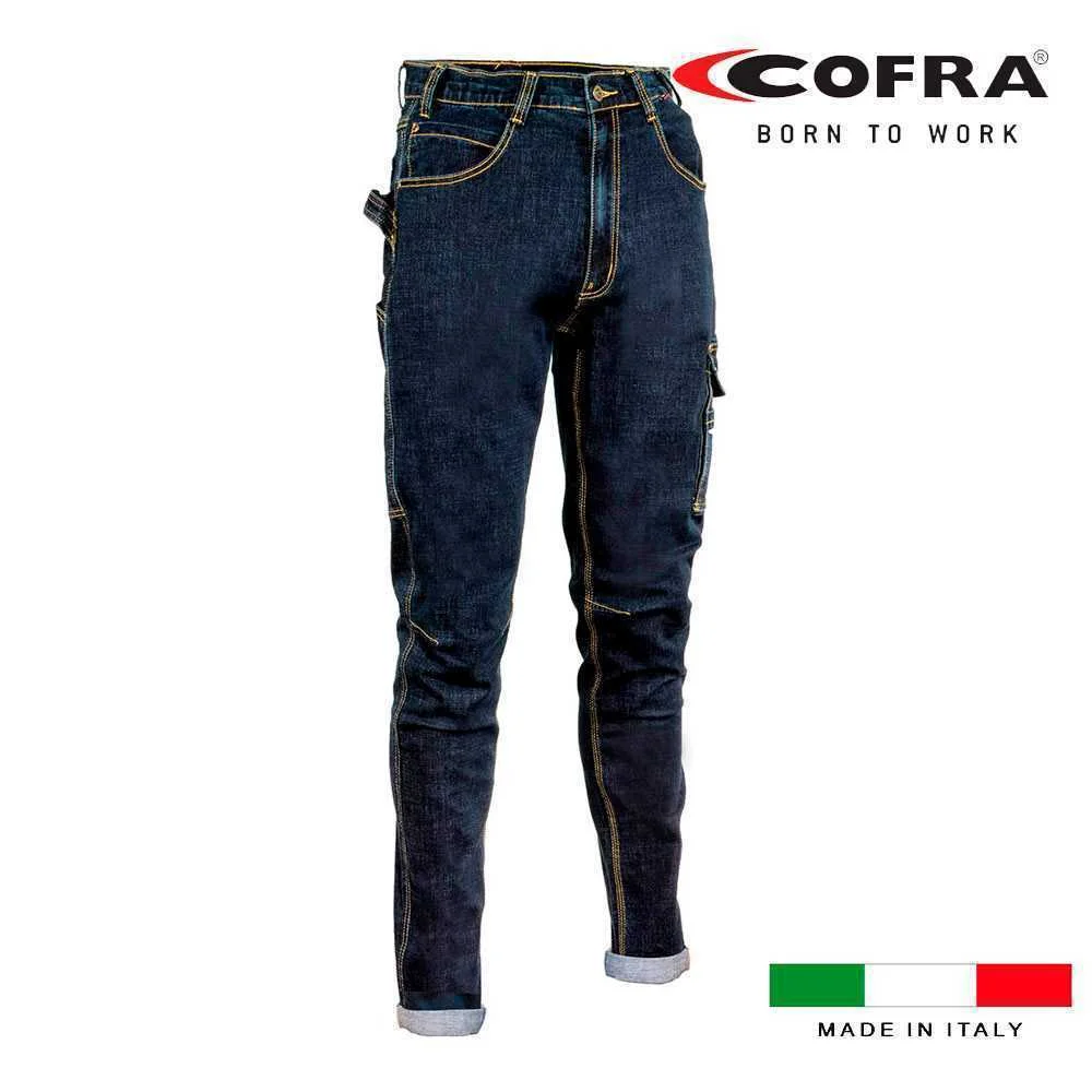Cal&ccedil;a Jeans Cabries Blue Jeans Cofra Tamanho 46