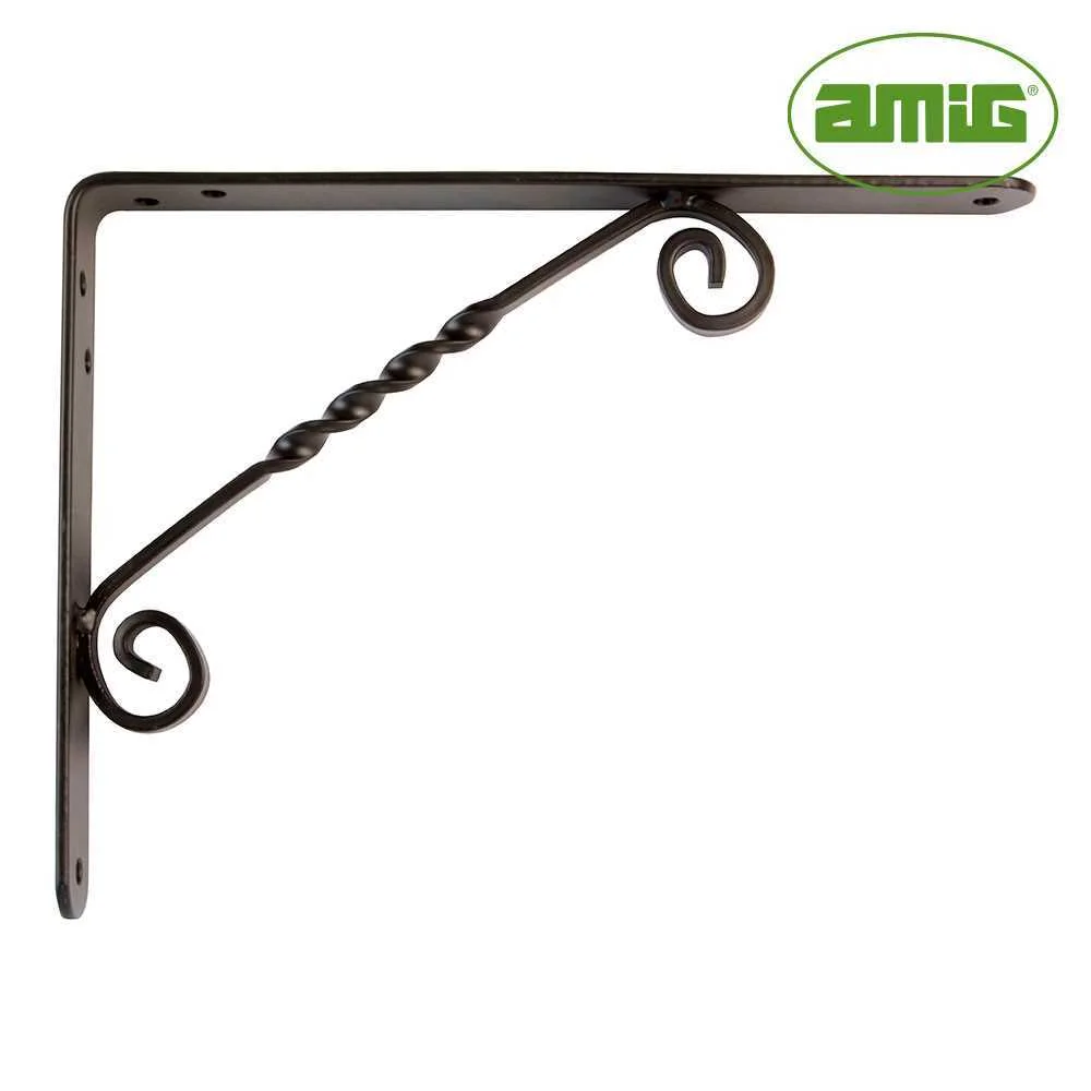 Poleia 11- 250x200mm A&ccedil;o Preto (S) 8839 Amig