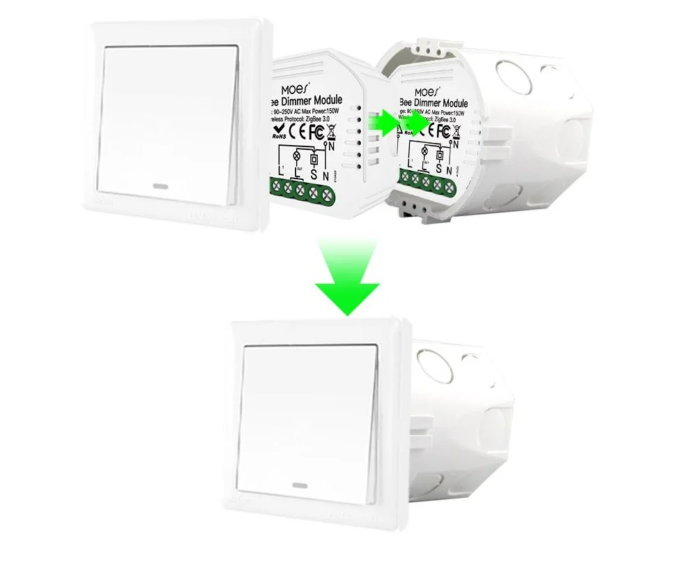 M&oacute;dulo Dimer 1 Canal Zigbee