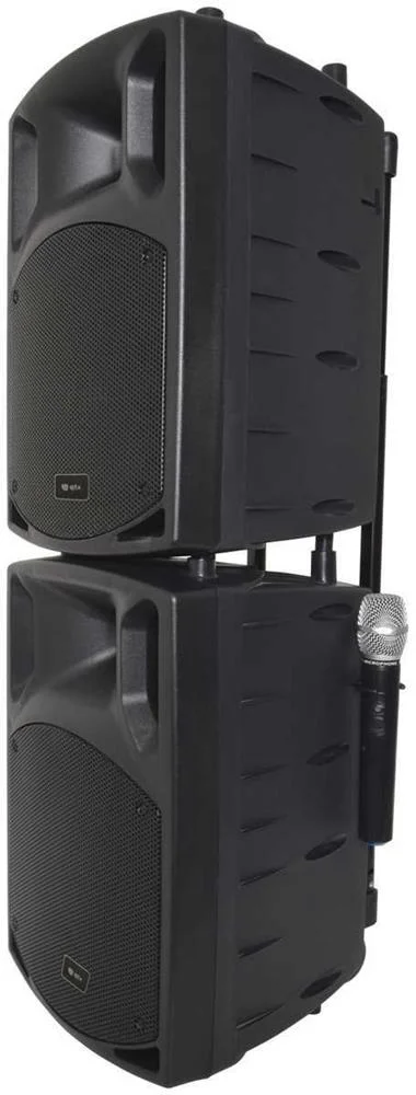 Sistema Pa Portatil C/micros Uhf  Bluetooth&reg; e Dvd