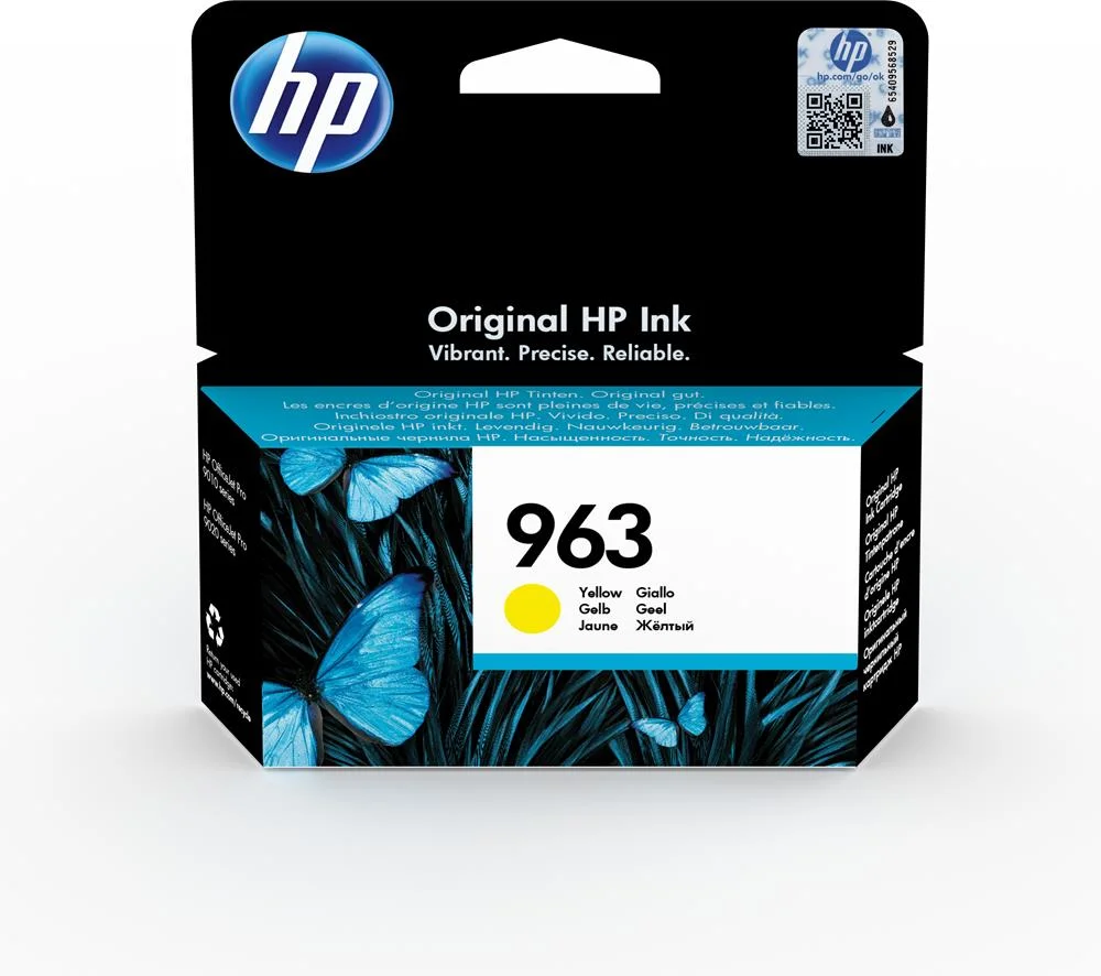 Hp Ink No 963 Hp963 Hp 963 Yellow Gelb (3ja25ae)