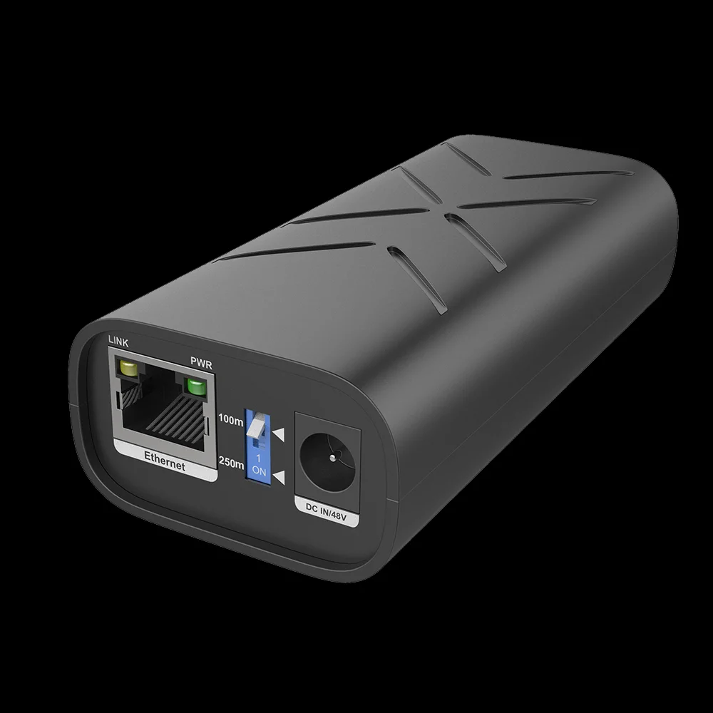 Injector Duplo Poe - Entrada Rj45 10/100/1000 Mbp.