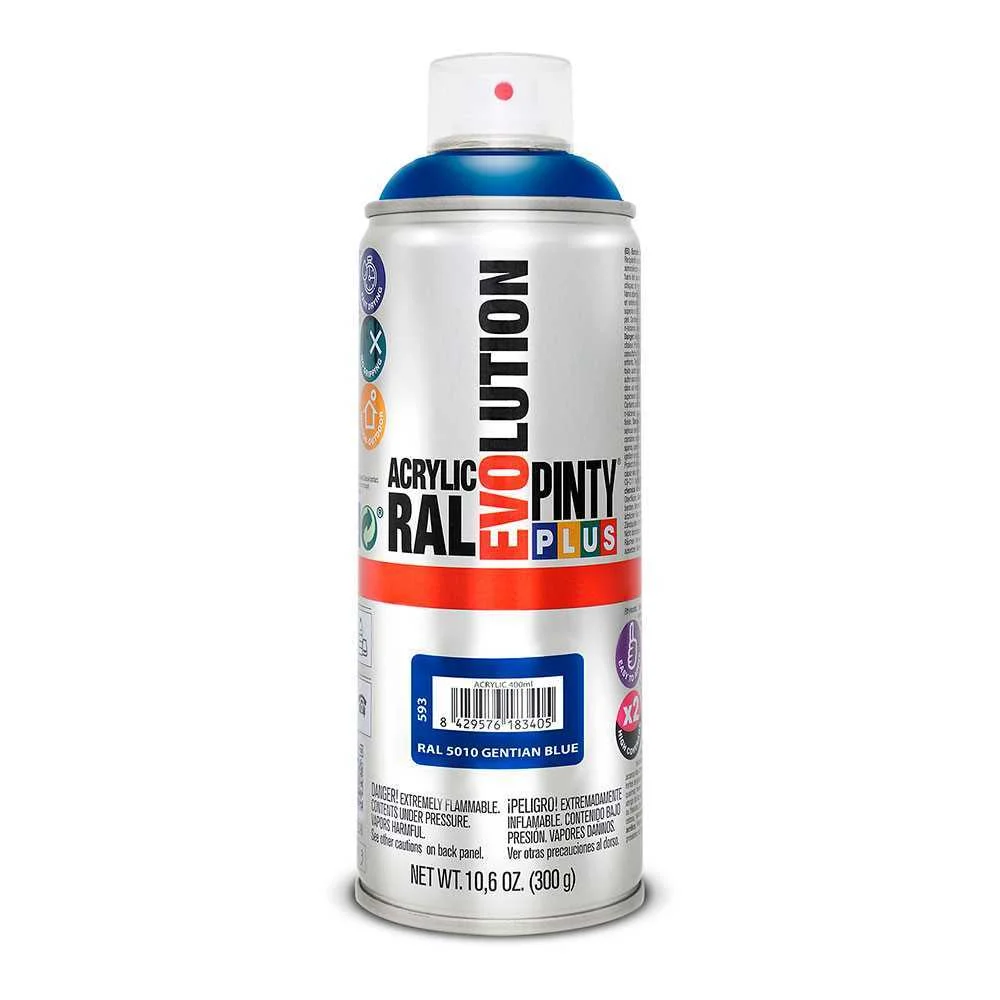 Tinta em Spray Pintyplus Evolution 520cc Ral 5010.