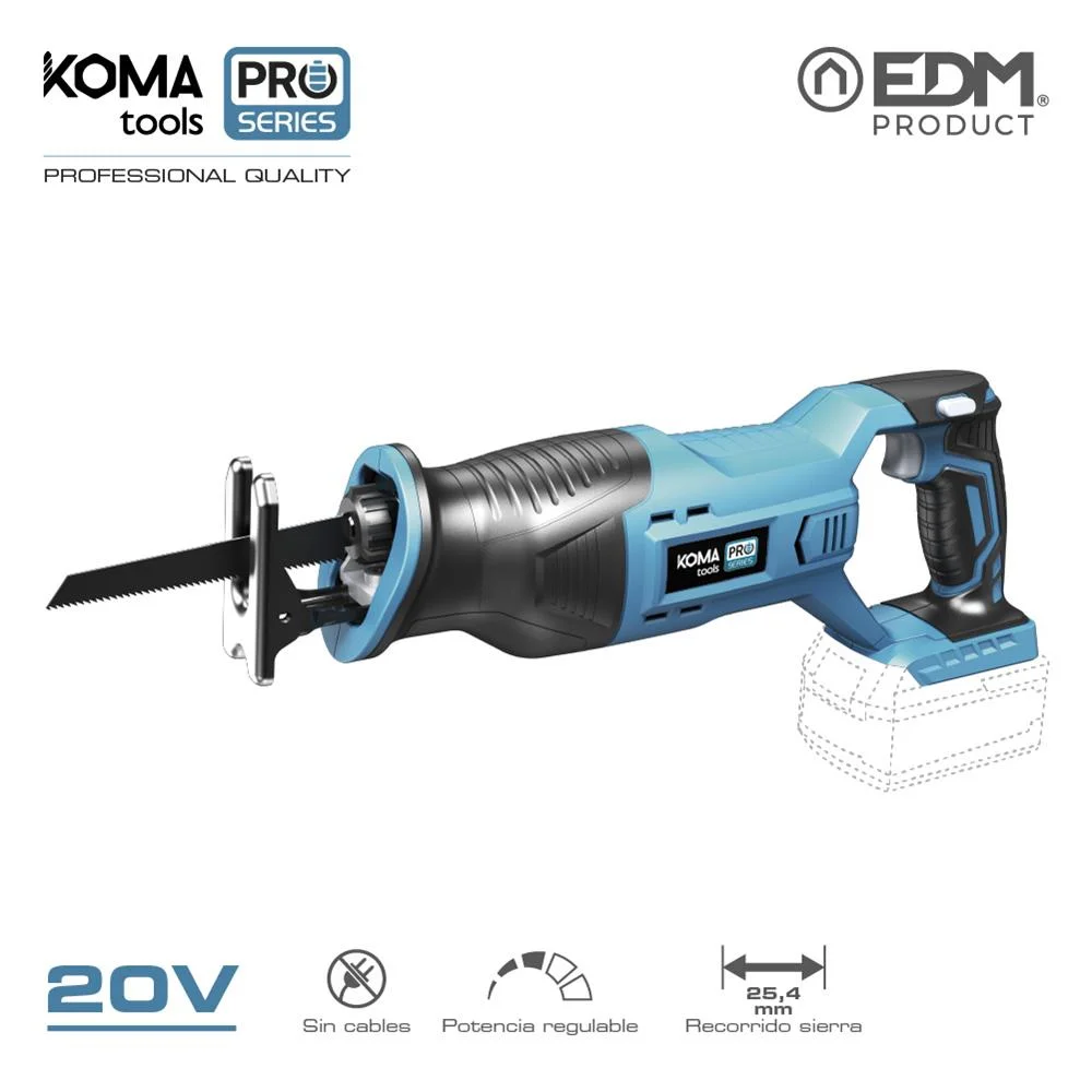 Serra Sable 20v (sem Bateria E Carrregador) Koma