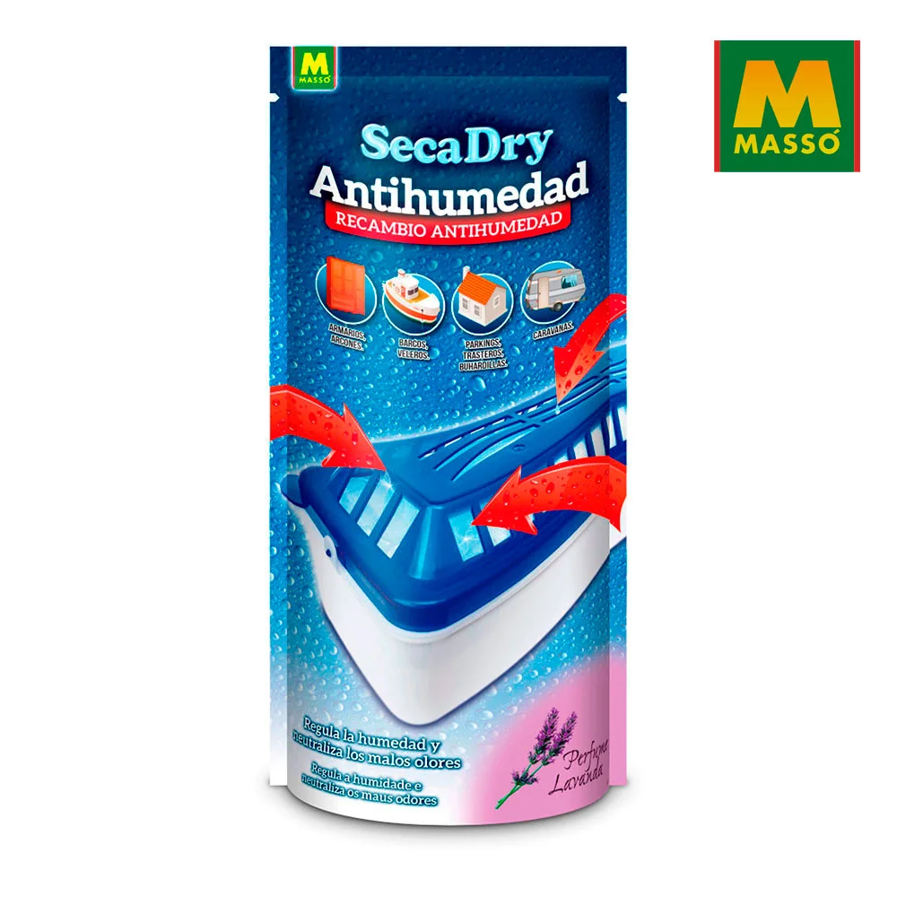 Secadry Anti-humidade Sobresselente 500gr. 231648.