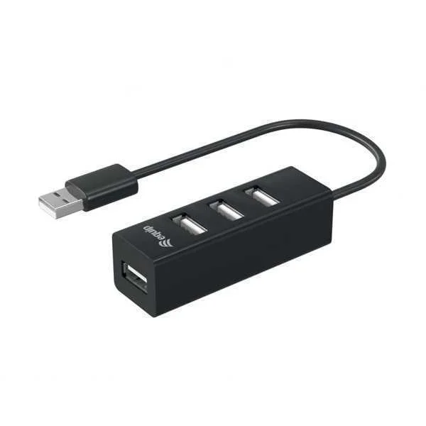 Equip Life Hub Usb 4 Portas Black 