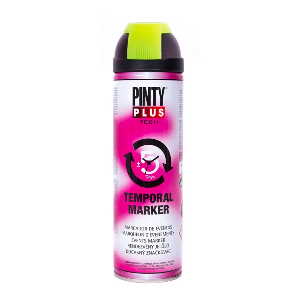 Pintyplus Tech Marcador Eventos 650cc Amarillo T146