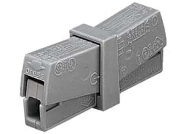 Conector de Servi&ccedil;o de Ilumina&ccedil;&atilde;o, Cinza