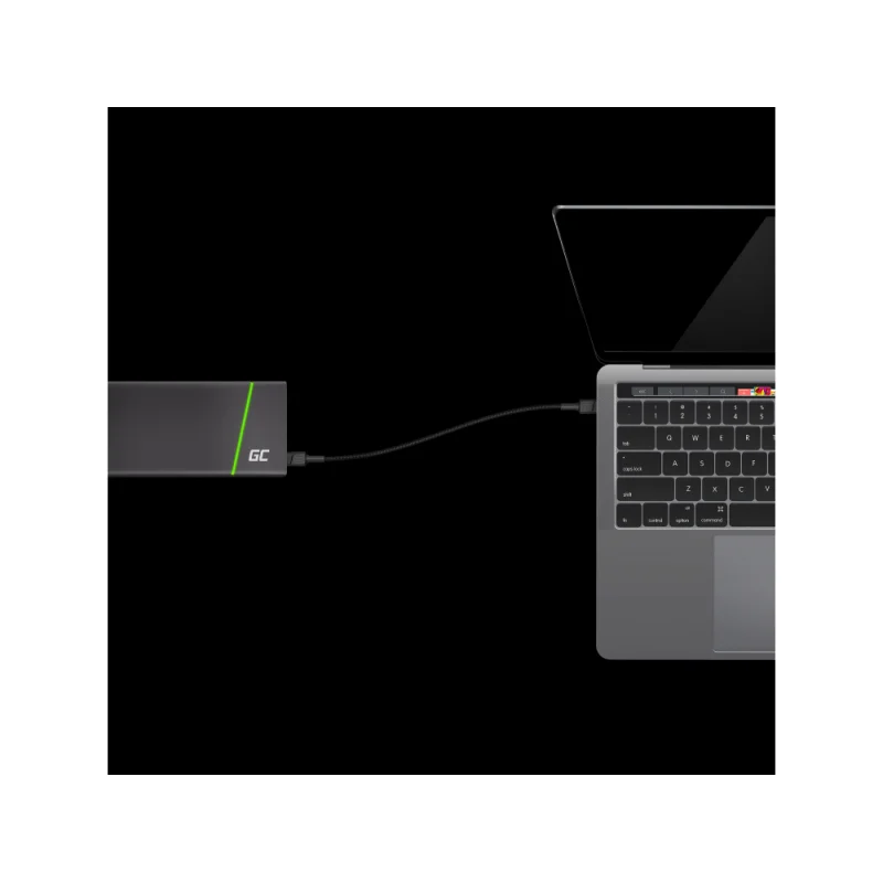 Cable Green Cell Gc Powerstream Usb-C - Usb-C 30c.