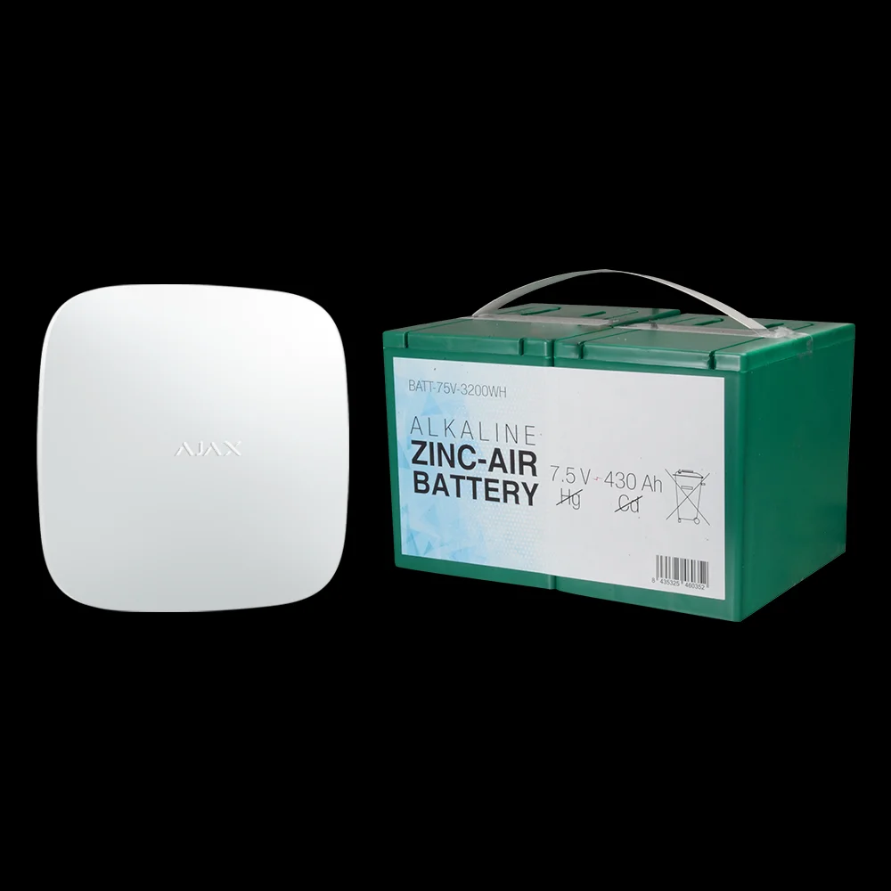 Kit de alarme aut&ocirc;nomo - Hub 2 de 6V e bateria de.