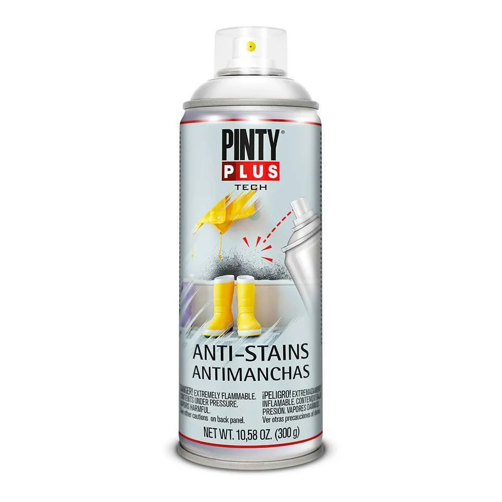 Tinta em Spray Pintyplus Tech Anti-Manchas Spray 520cc X101 Branco