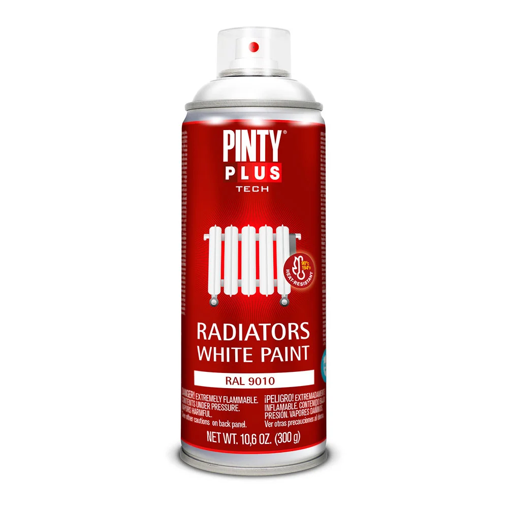 Spray Pintyplus Tech Branco Aquecedor Ral 9010 Spray 520cc