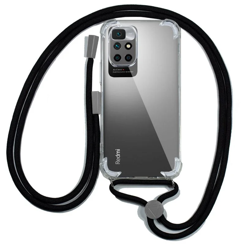 Capa Cool Para Xiaomi Redmi 10 Cord&atilde;o Preto