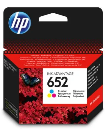Hp 652 Original Black Cyan Yellow