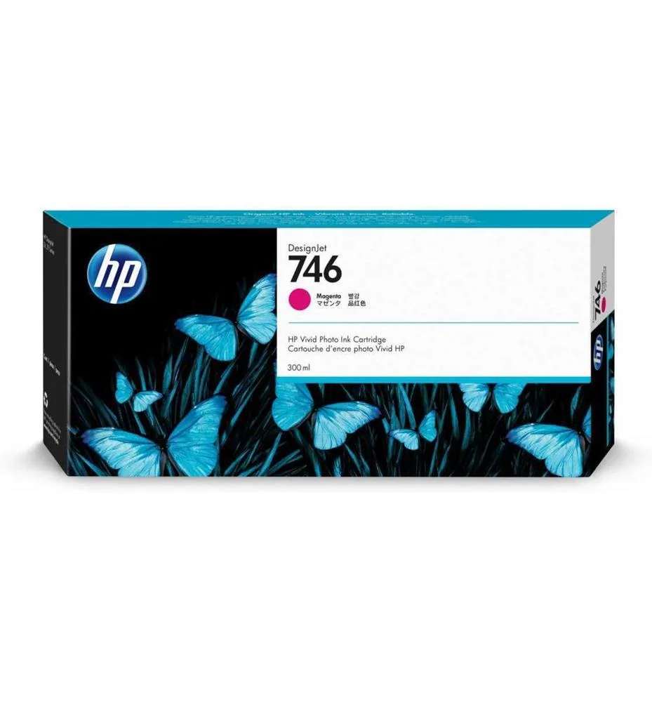 Hp Ink No 746 Hp746 Hp 746 Magenta (P2v78a)
