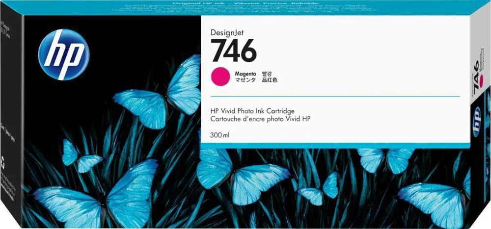 Hp Ink No 746 Hp746 Hp 746 Magenta (P2v78a)