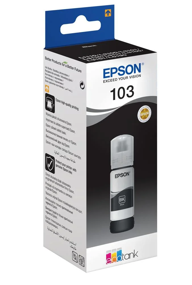 Tinta de Recarga Epson 103 70 Ml Preto 