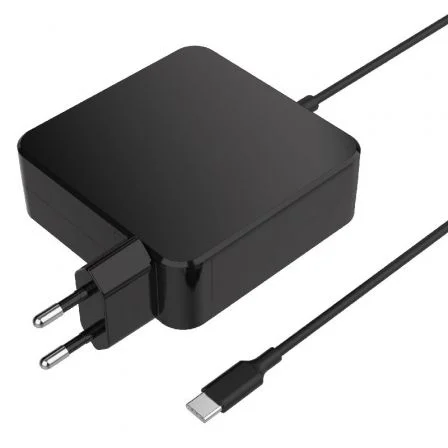 Cargador Port&aacute;til Leotec Negro 90 W Tipo C