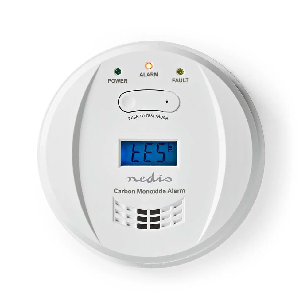 Alarma de Mon&oacute;xido de Carbono | Alimentado Por Ba.