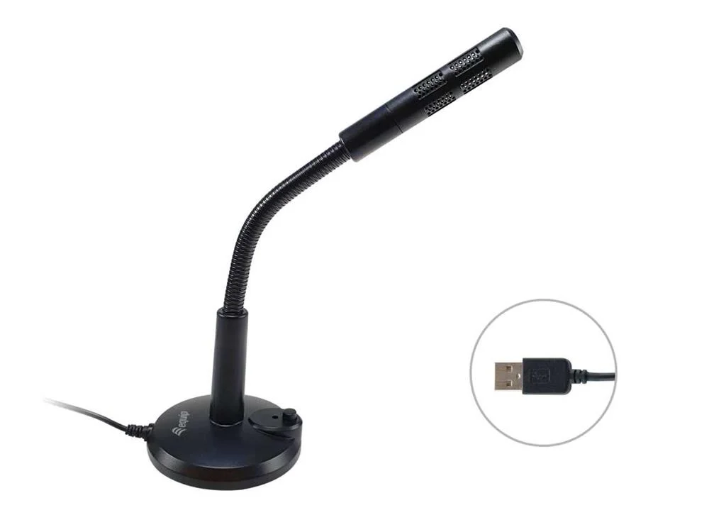 Equip Life Microfone Desk Black Usb