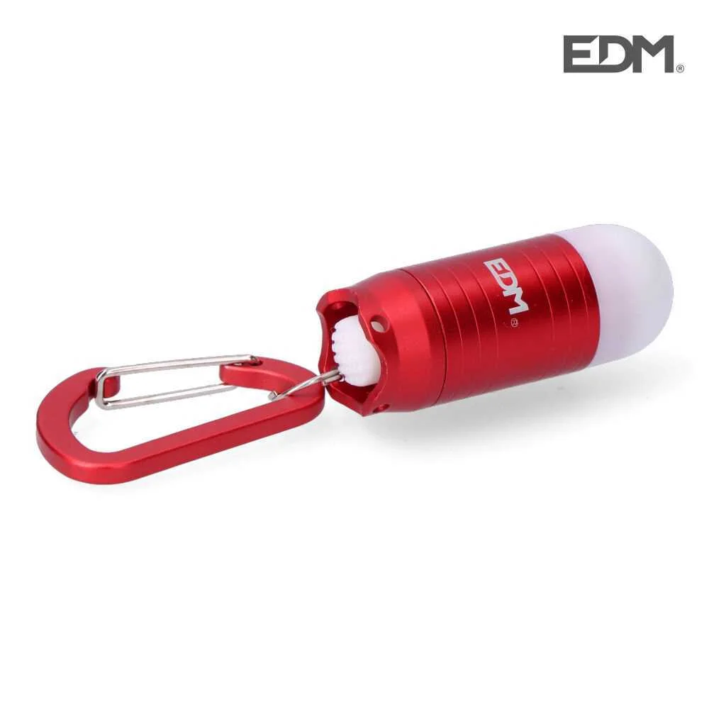 Lanterna Chaveiro com Mosquet&atilde;o 1 Led