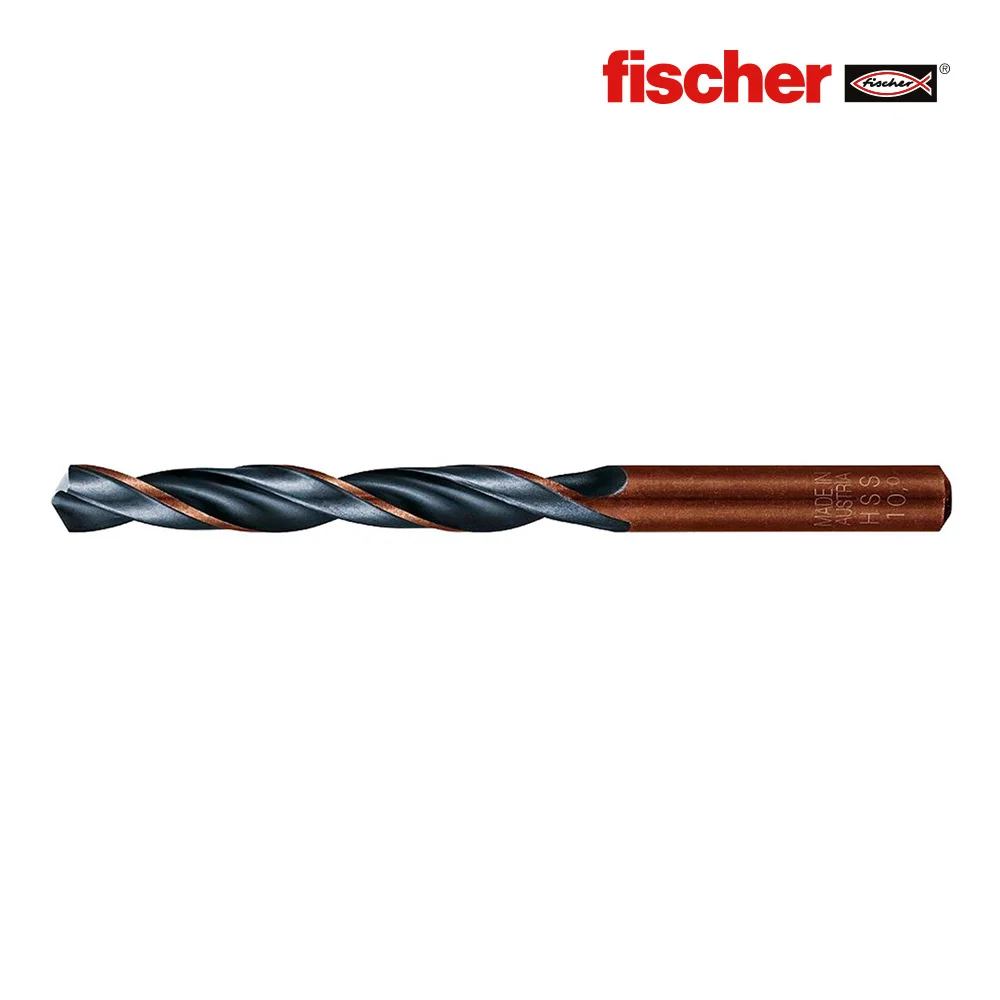 Pack 10 Brocas para Metal F3 Hss-R Din338 2,5x30/57 614121 Fischer