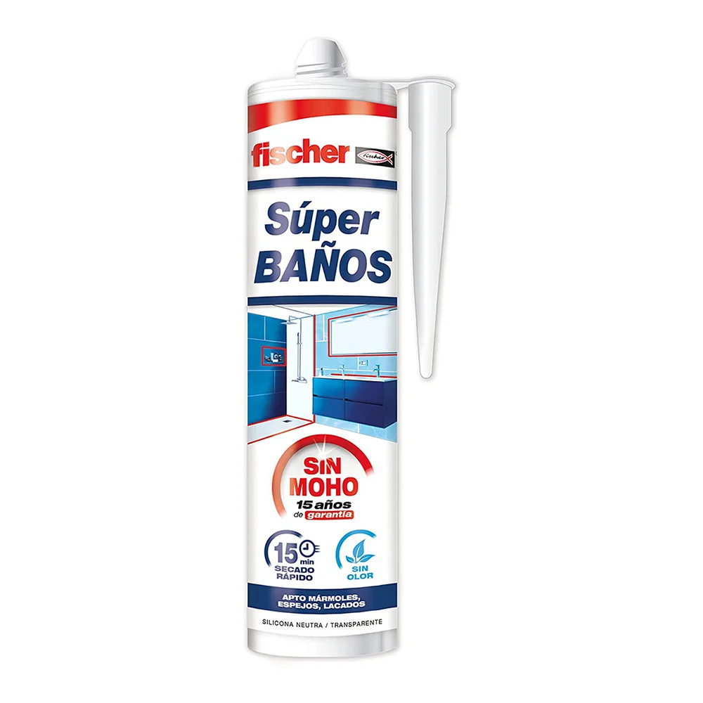 Super Wc Silicone Transparente Anti-fungos Sem