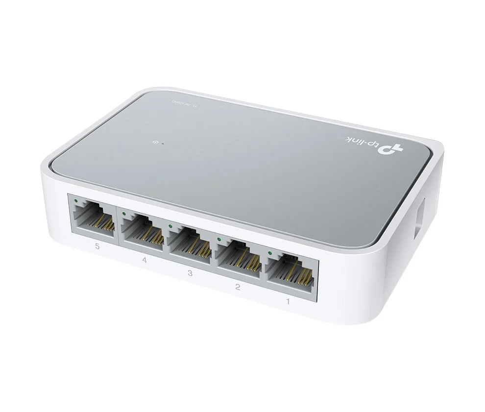 Switch de Sobremesa 10/100mb de 5 Puertos Rj45 Pl.