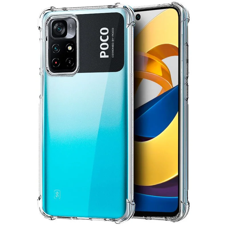 Capa Legal para Xiaomi Poco M4 Pro 5g / Redmi Note 11s 5g Antichoque Transparente