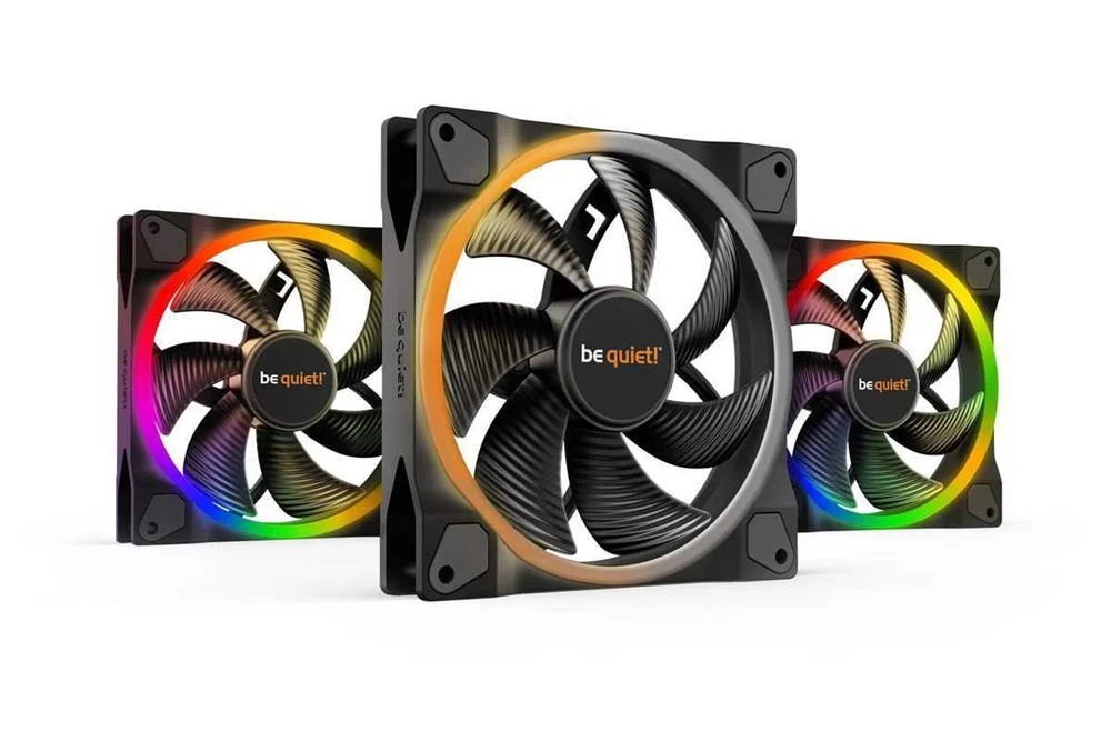 Be Quiet! L&uuml;fter 140*140*25  Light Wings Pwm      Triple-Set