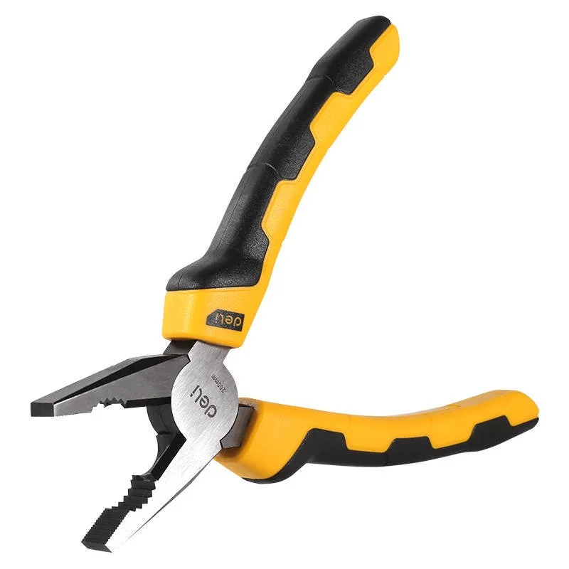 Alicate Combinado 8" 200mm (Amarelo) - Deli