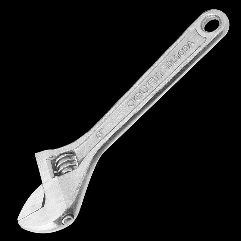 Adjustable Wrench 6" 155mm Edl006a (Silver) - Deli