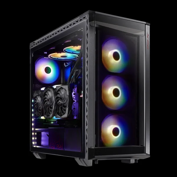 Caixa Semitorre Micro Atx / Mini Itx / Atx Xpg Battlecruiser Argb Preto 